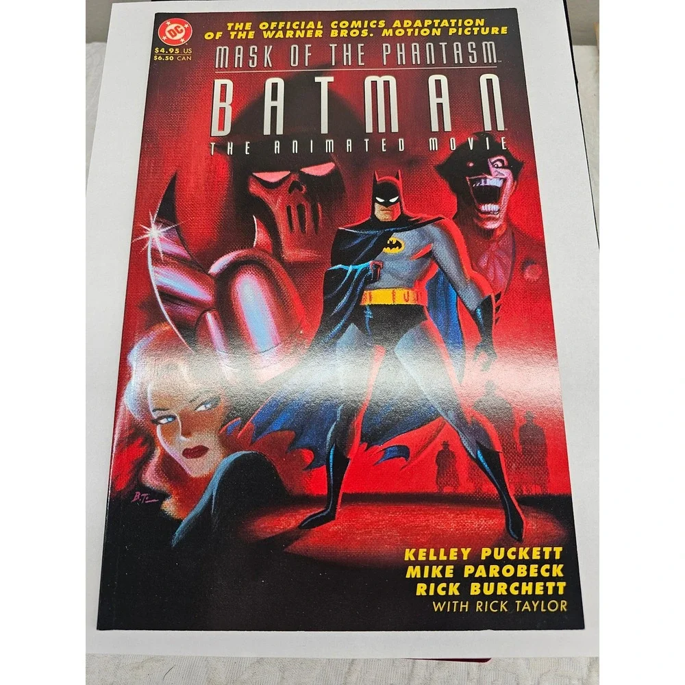Nm DC Batman Mask of the Phantasm The Animated Movie Comic 1993 Graphic‎ Novel